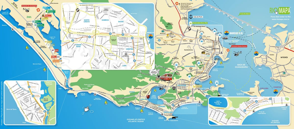 mapa de Rio de Janeiro