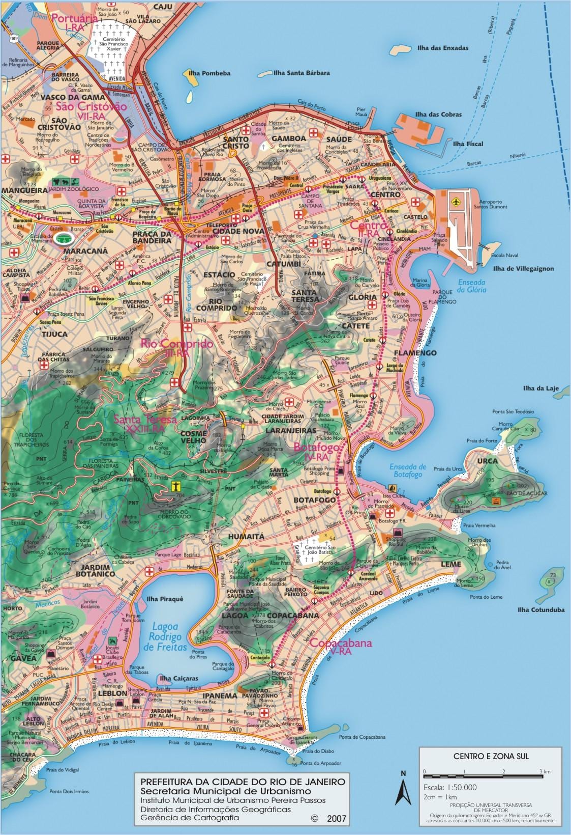 mapa de Rio de Janeiro