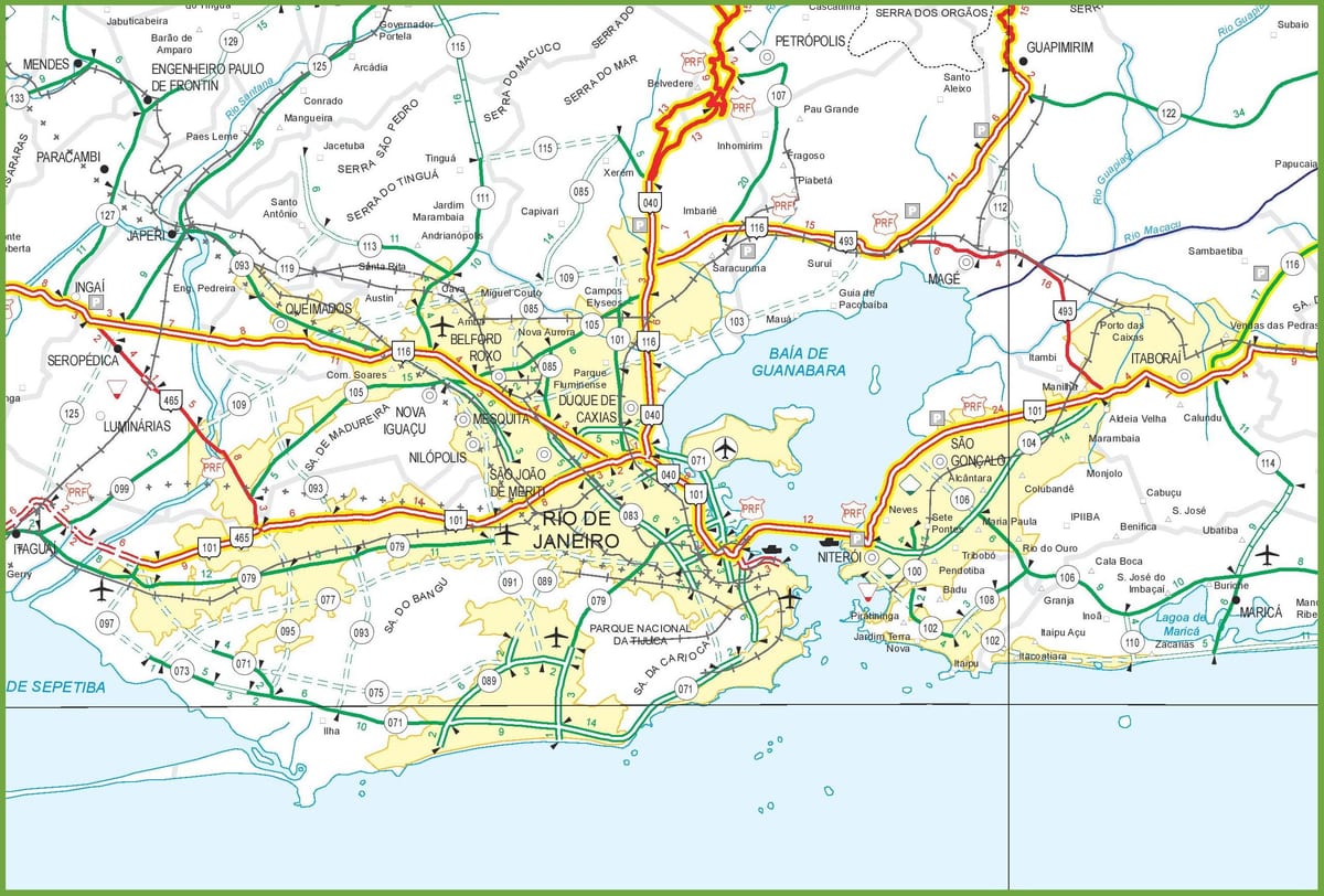 Rio de Janeiro-mapa